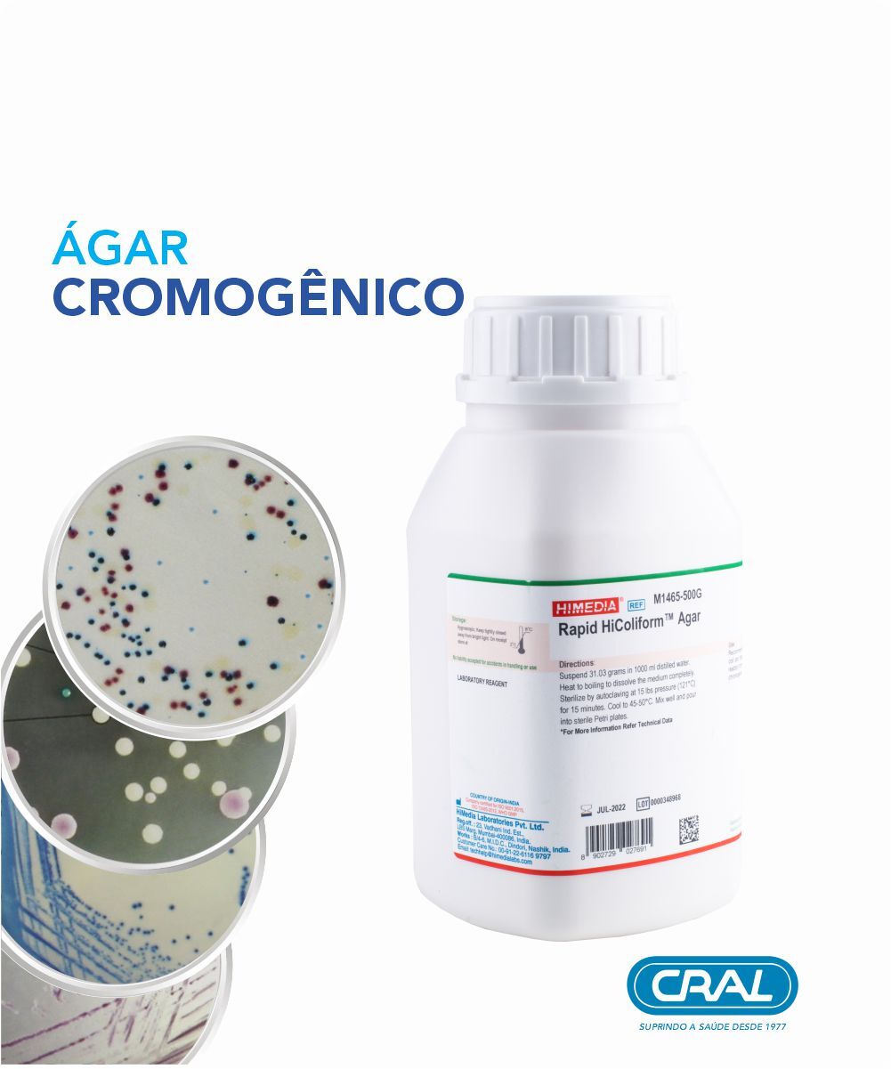 Agar cromogênico tbx frasco 500g